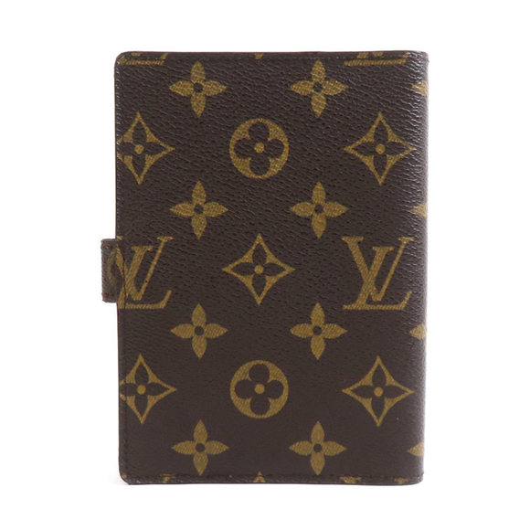 Louis Vuitton LOUIS VUITTON Notebook Cover Monogram Agenda PM Canvas Brown Gold - Picture 2 of 5